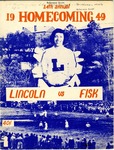 1949 Lincoln University Homecoming Brochure