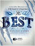 2013 Lincoln University Homecoming Brochure