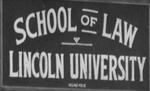 1.6 School of Law, Lincoln University