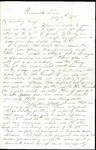 Richard Baxter Foster Letter to his wife July 6 1865 by Richard Baxter Foster