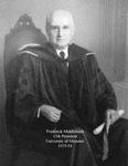 3.7 Frederick Middlebush, 13th President of University of Missouri, 1935-54