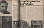 2.4 "The Strange Disappearance of Lloyd Gaines"